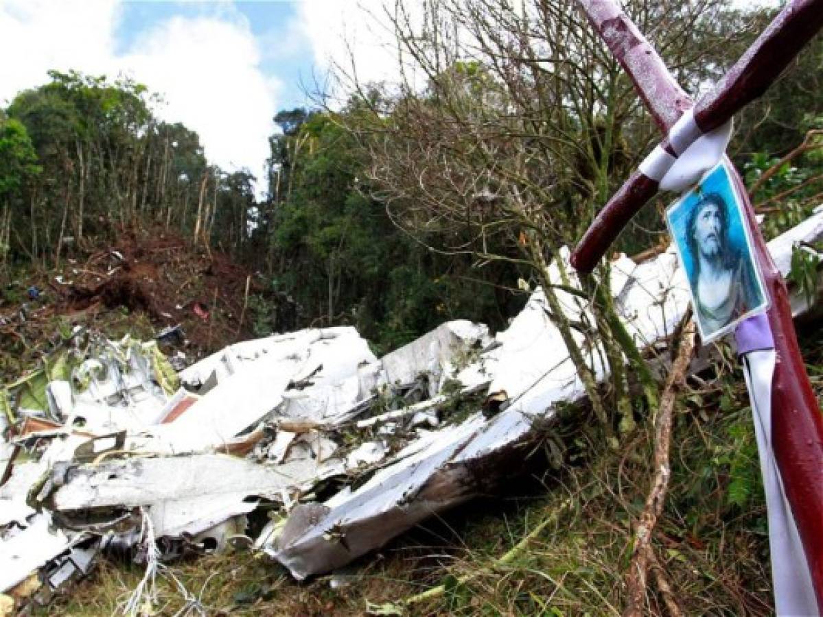 FOTOS: Así luce hoy el lugar donde se estrelló avión del Chapocoense