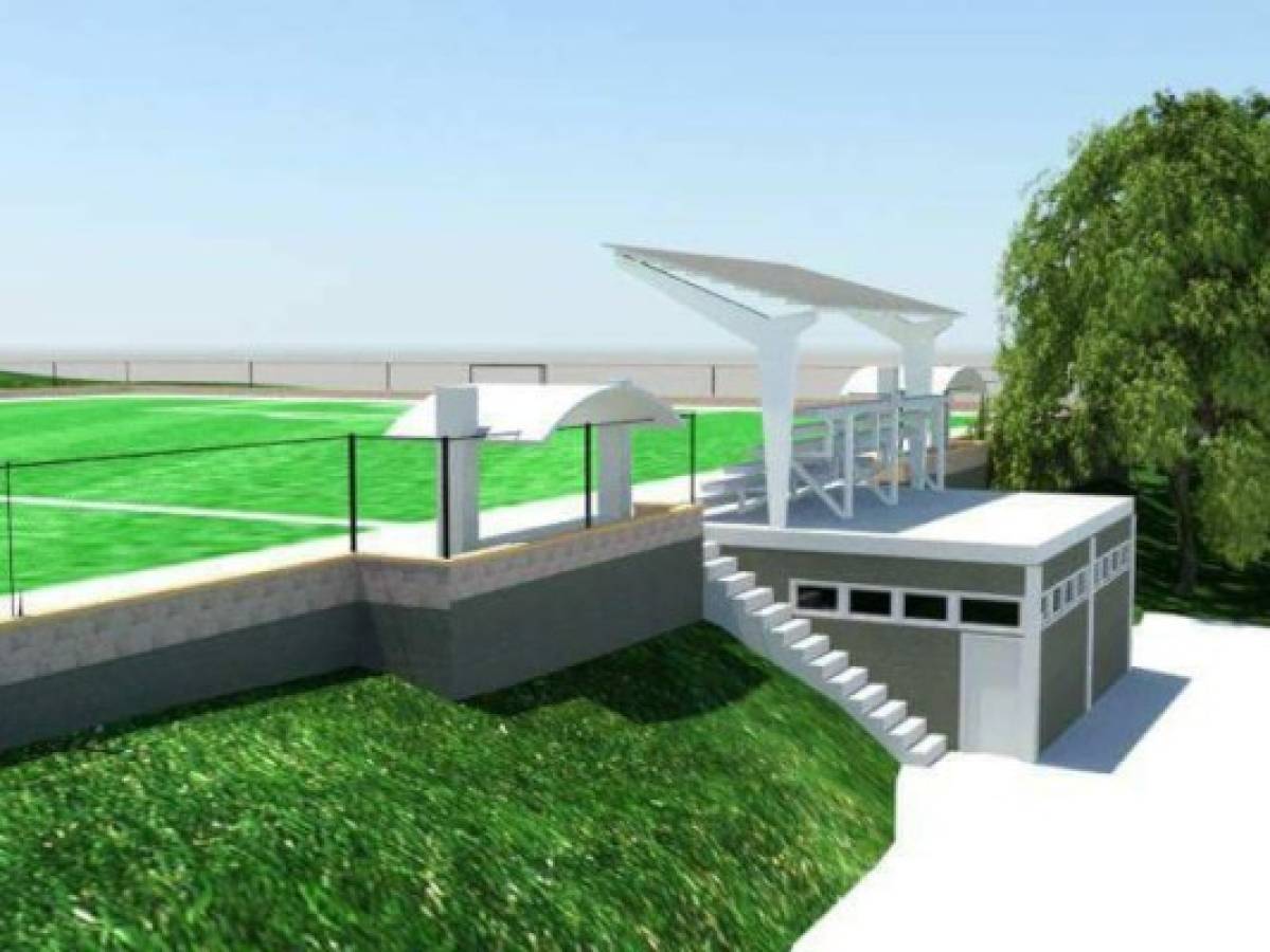 Este es el nuevo estadio que se está construyendo en Honduras