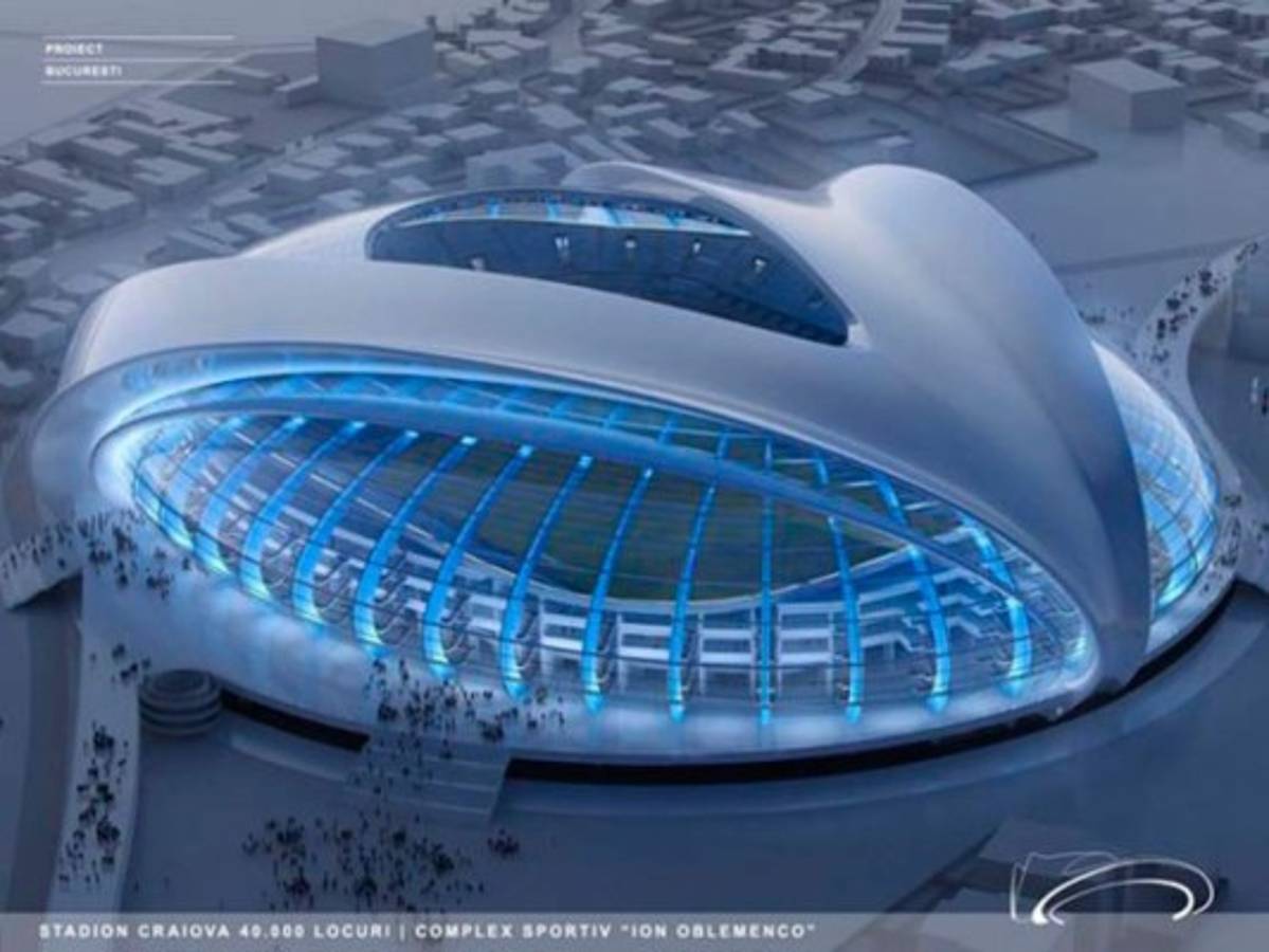 ¡Imponentes! Los futuristas estadios de fútbol que podrían haberse construido