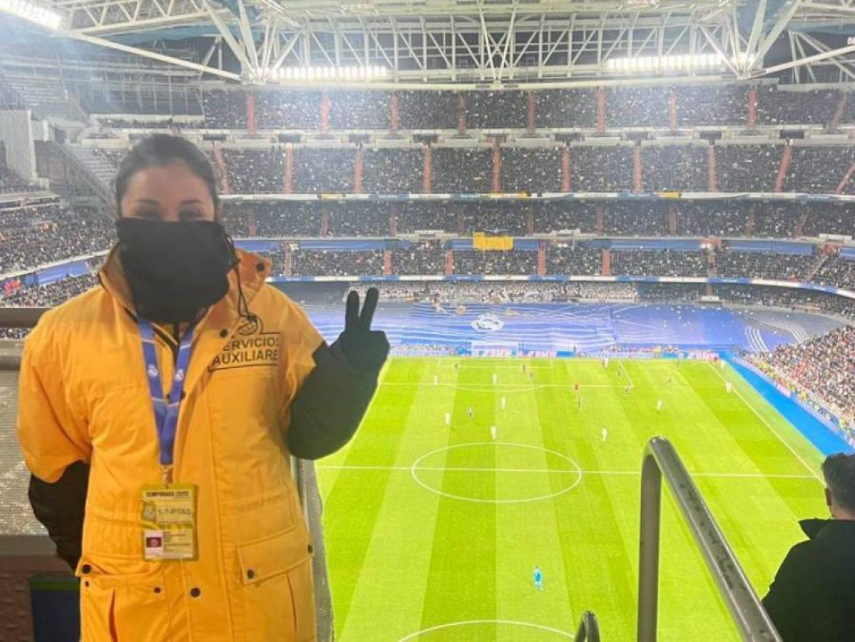 ¿Quién es y cómo la ficharon? Deyni Menjívar, la hondureña que trabaja con el Real Madrid desde el Bernabéu