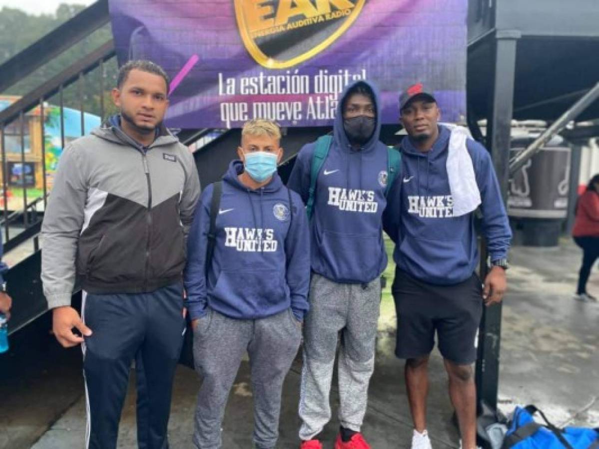 Futbolistas hondureños que participaron en la Copa Mariachi en Estados Unidos