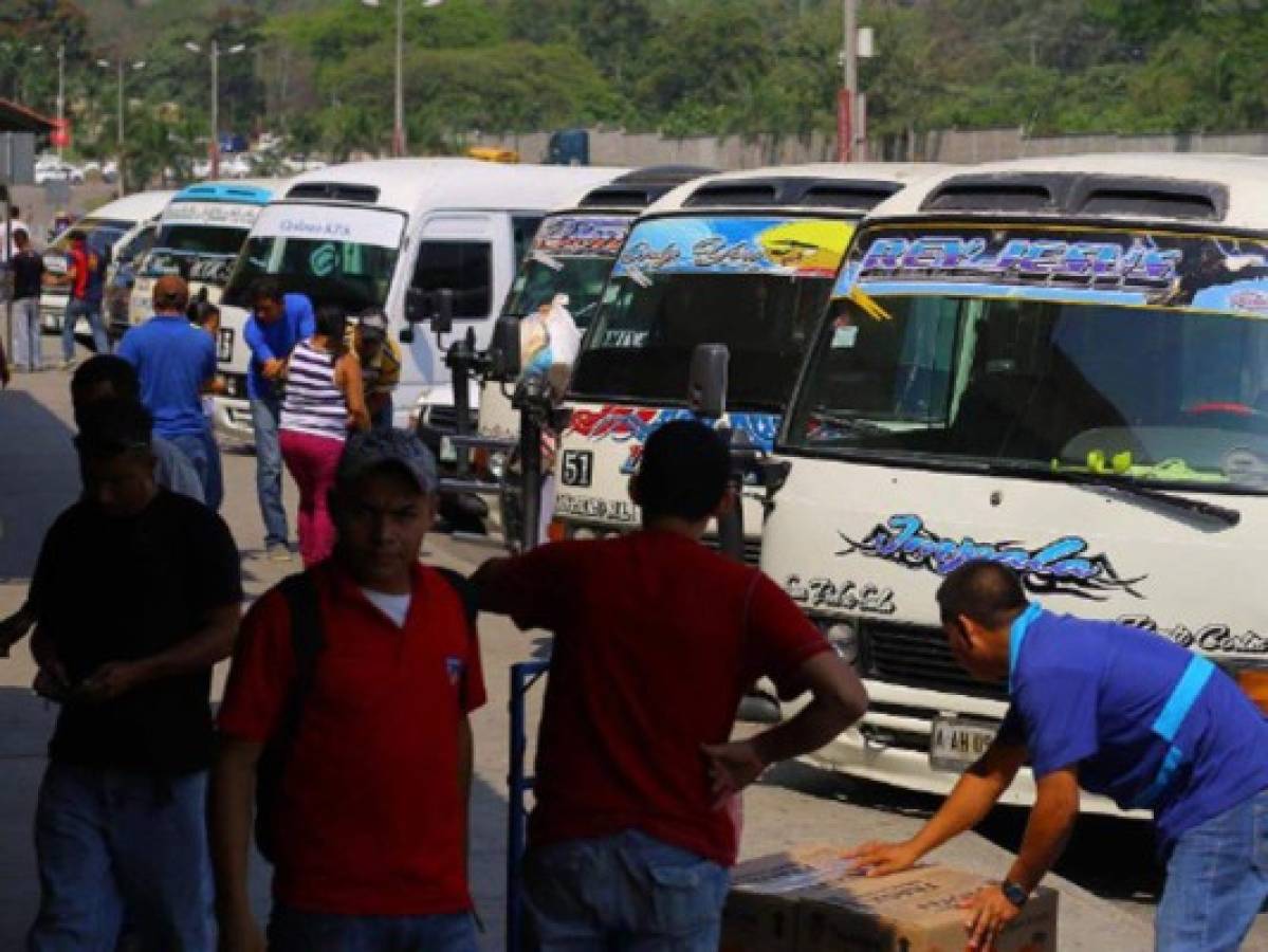 Las empresas de buses interurbanos que volverán a trabajar este lunes en Honduras