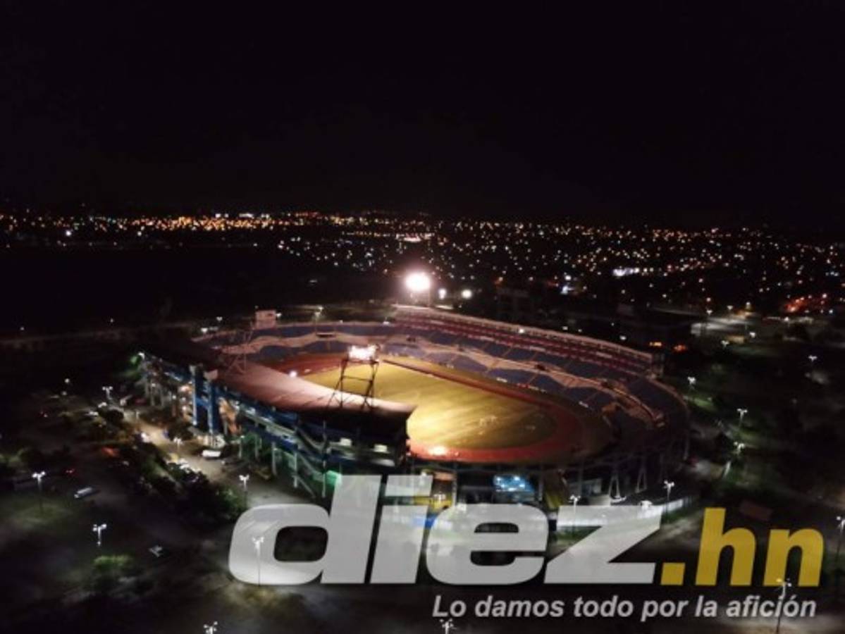 ¡ESPECTACULAR! Así luce el estadio Olímpico previo al Honduras-EUA