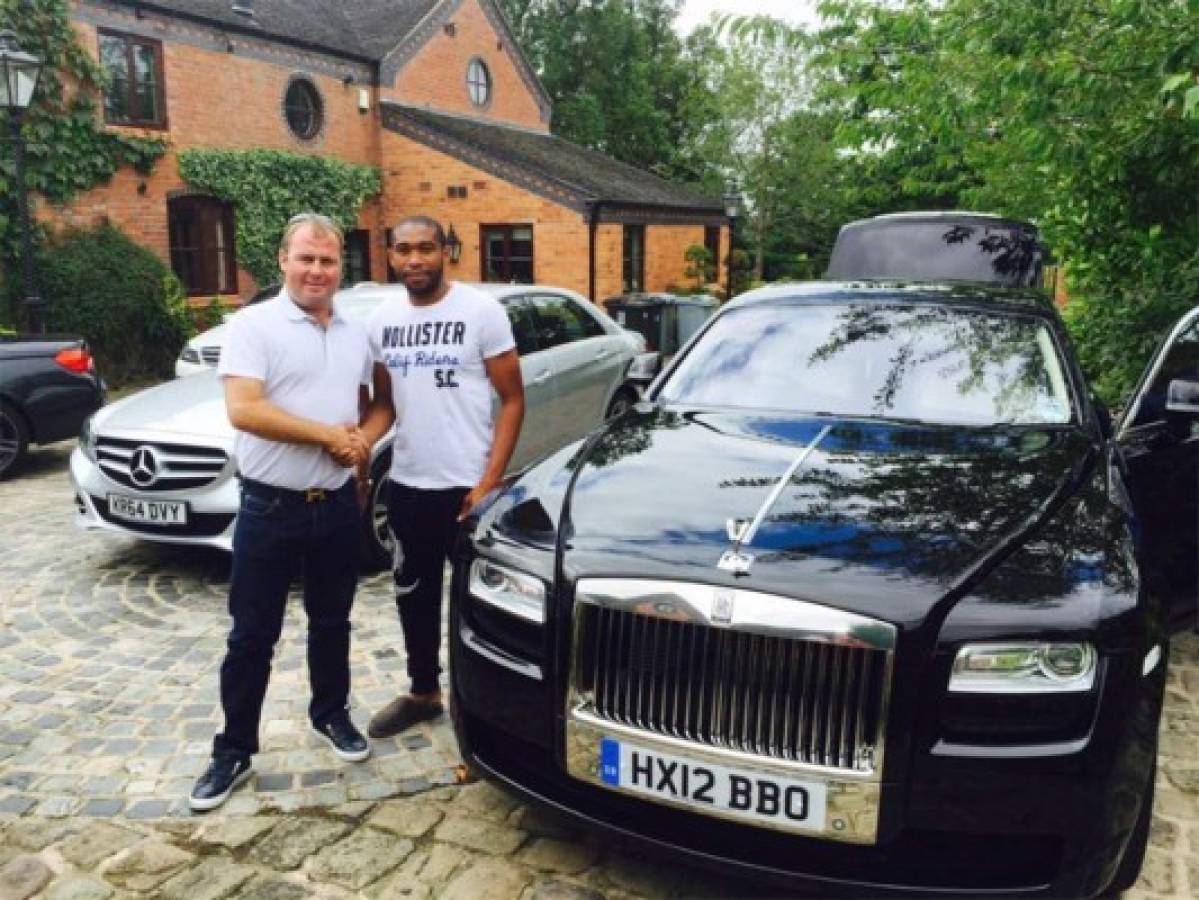 Así es el espectacular Rolls-Royce que puso a la venta Wilson Palacios