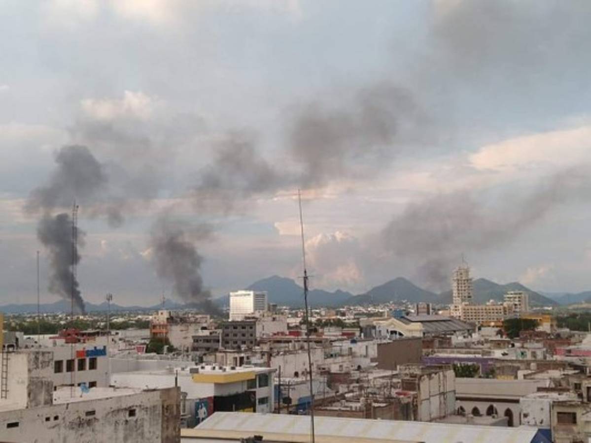 Caos y balaceras en Culiacán: Una tarde de terror tras captura del hijo del Chapo Guzmán