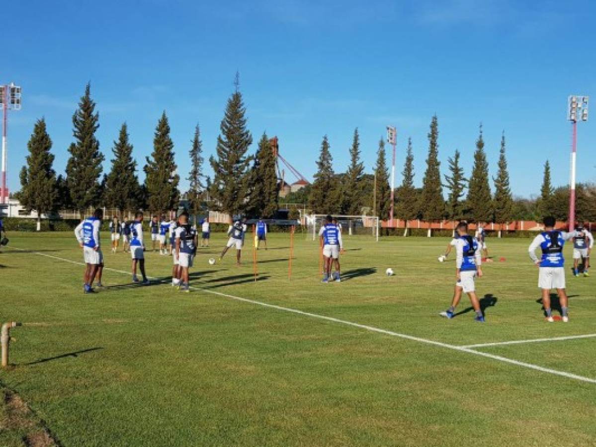 La Selección de Honduras cerró su preparación en Paraguay con alegría