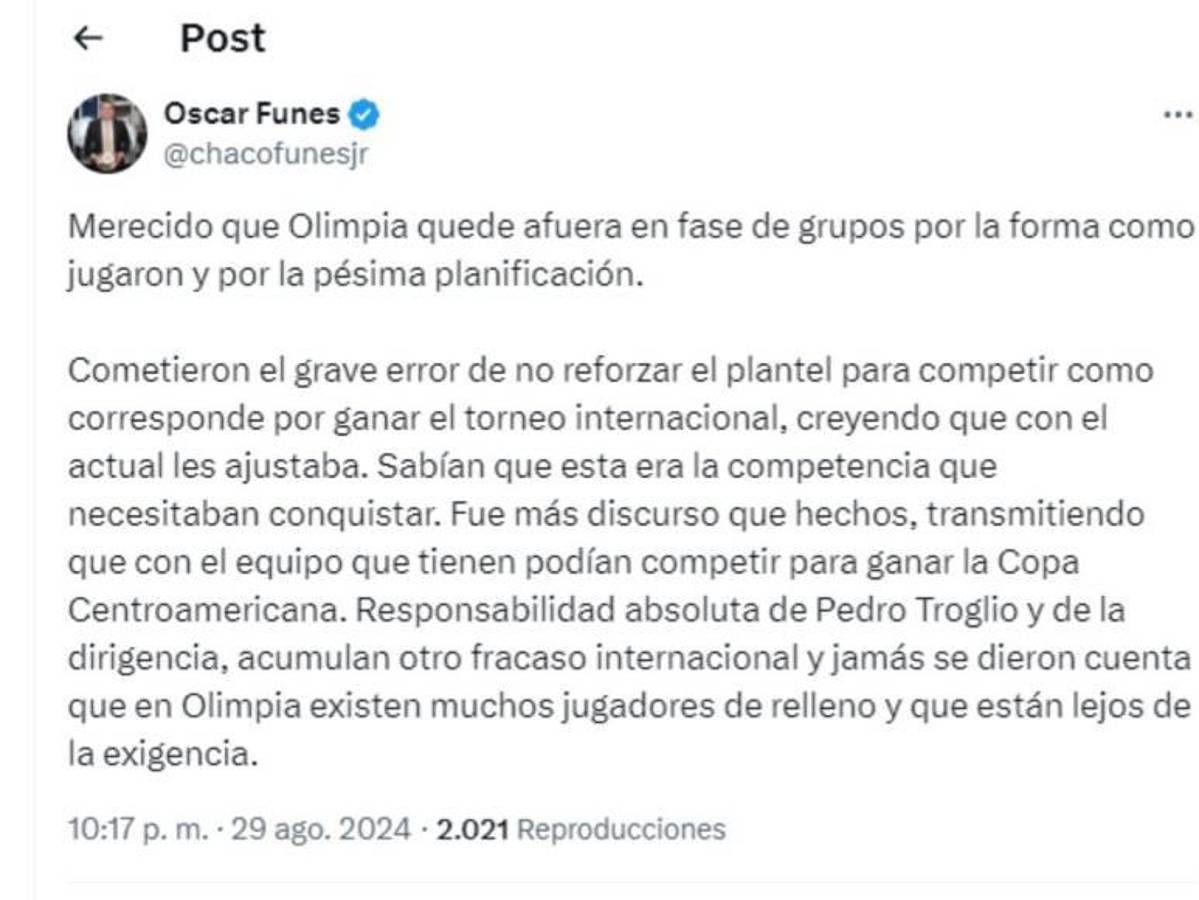 Olimpia fracasó en Copa Centroamericana y señalan a los culpables: lo que dice la prensa tras la eliminación del León