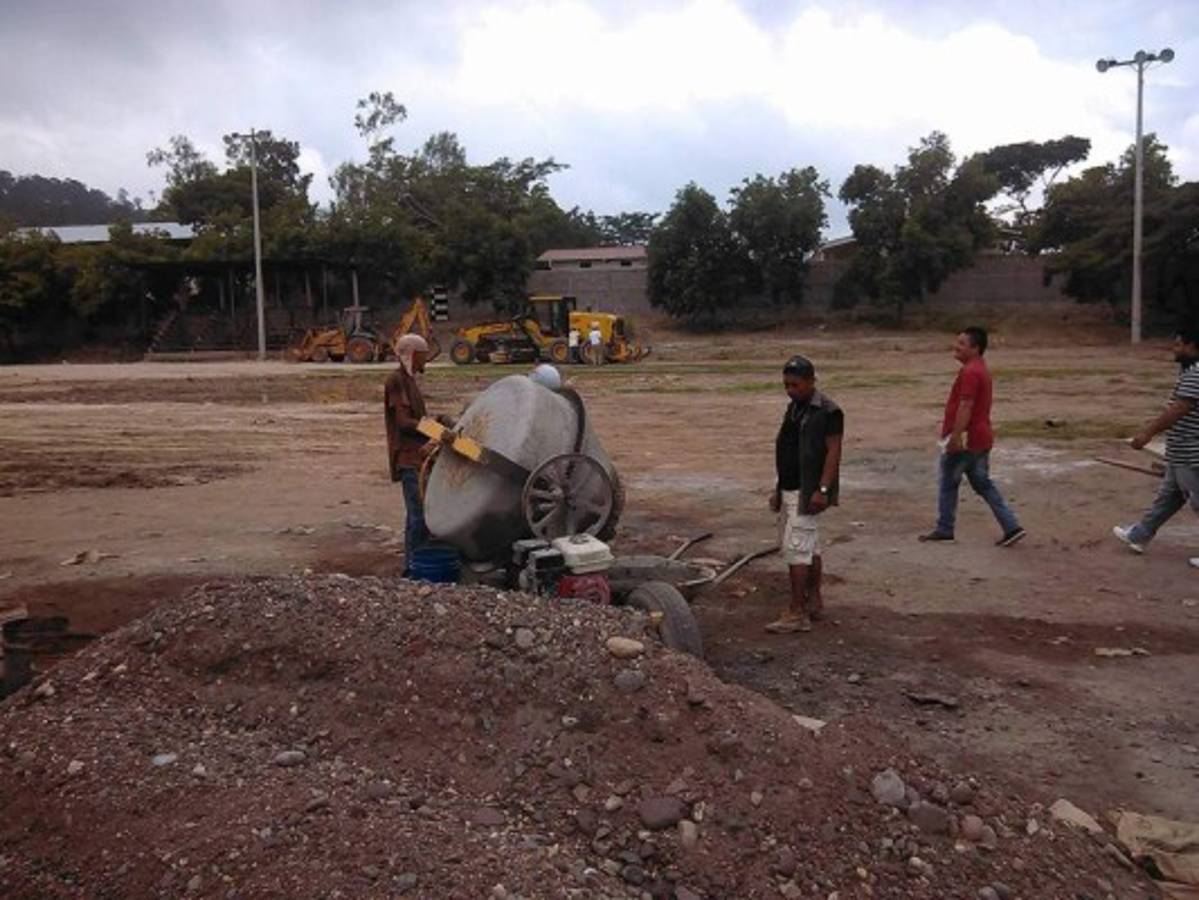 Este es el nuevo estadio que se está construyendo en Honduras