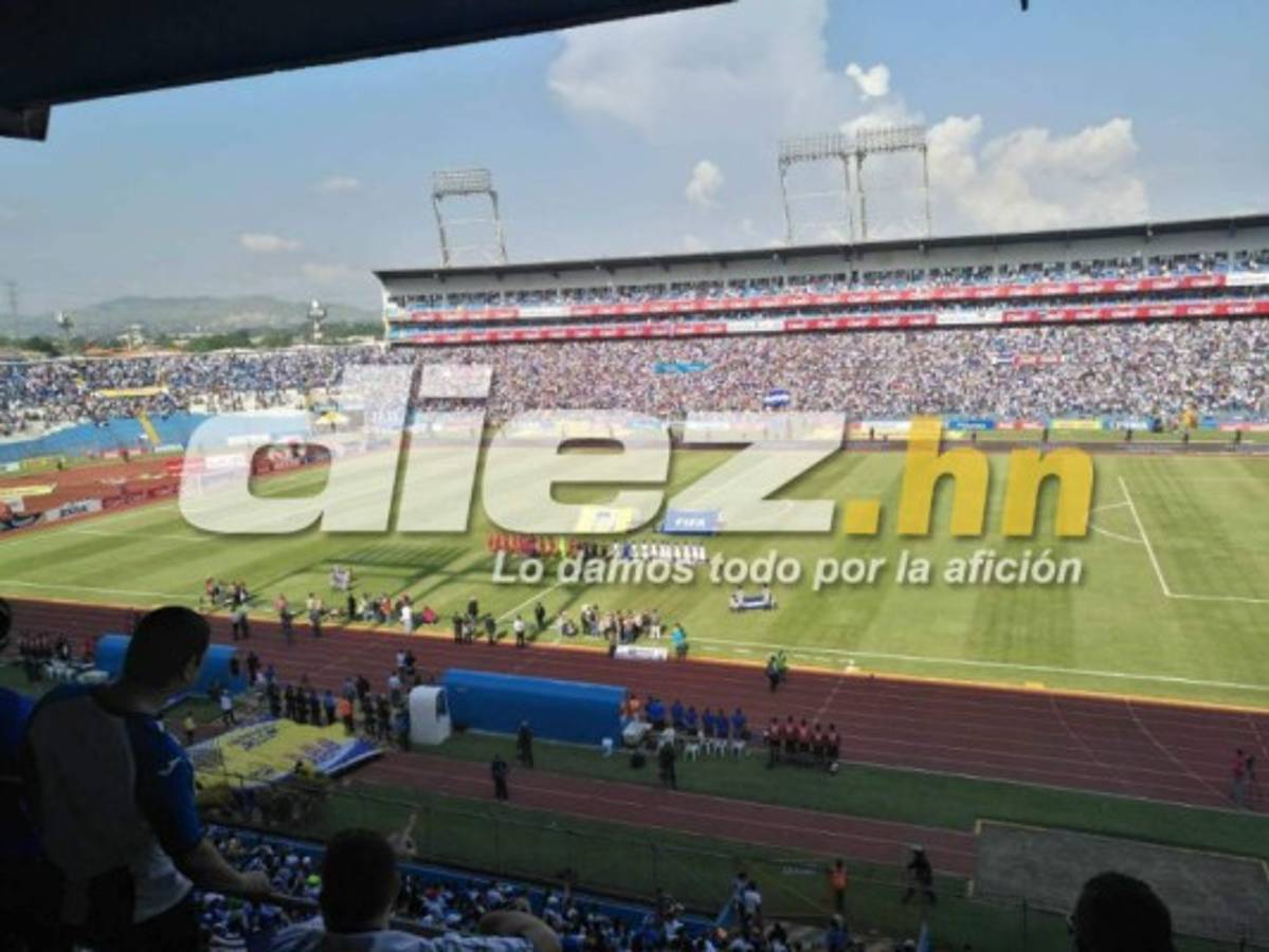 ¡NO HUBO LLENAZO! Afición no llenó el Olímpico para el Honduras-EEUU