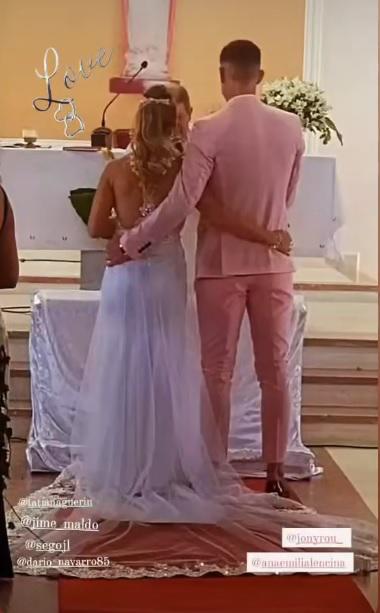 La novia deslumbró: Así fue la lujosa boda de Jonathan Rougier con Ana Emilia Lencina en Argentina