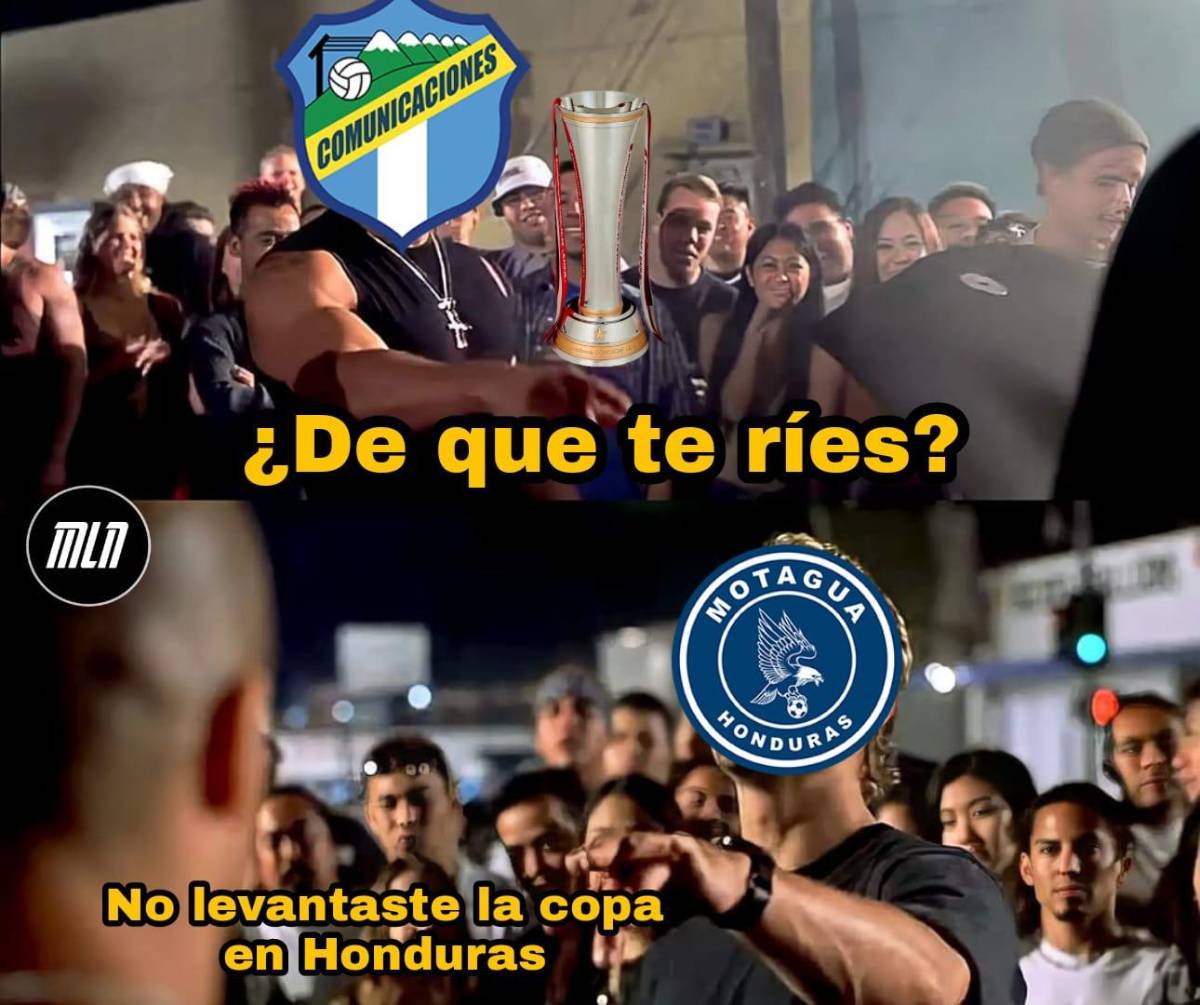 Anangonó continua siendo el némesis: Los nuevos memes contra Motagua tras la debacle y el rival que le tóco en Concachampions