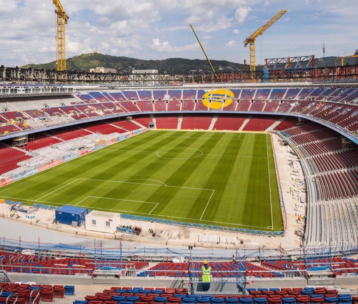 Barcelona presume del Camp Nou: así está quedando el nuevo estadio y el partido que podría inaugurarlo