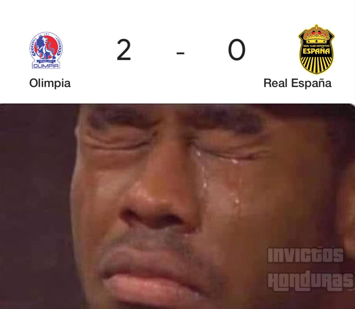 ¡Para reír! Real España se vio mal ante Olimpia y así se burlaron los memes tras la final de ida de la Liga Nacional