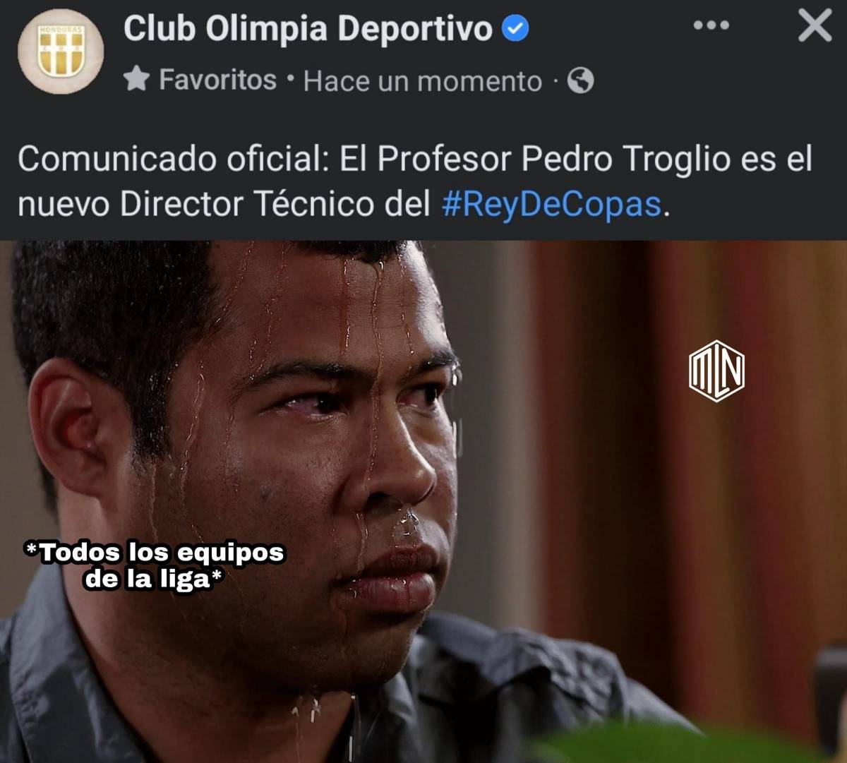 ¿Tiemblan en Motagua? Los terribles memes que dejó el regreso de Pedro Troglio con Olimpia