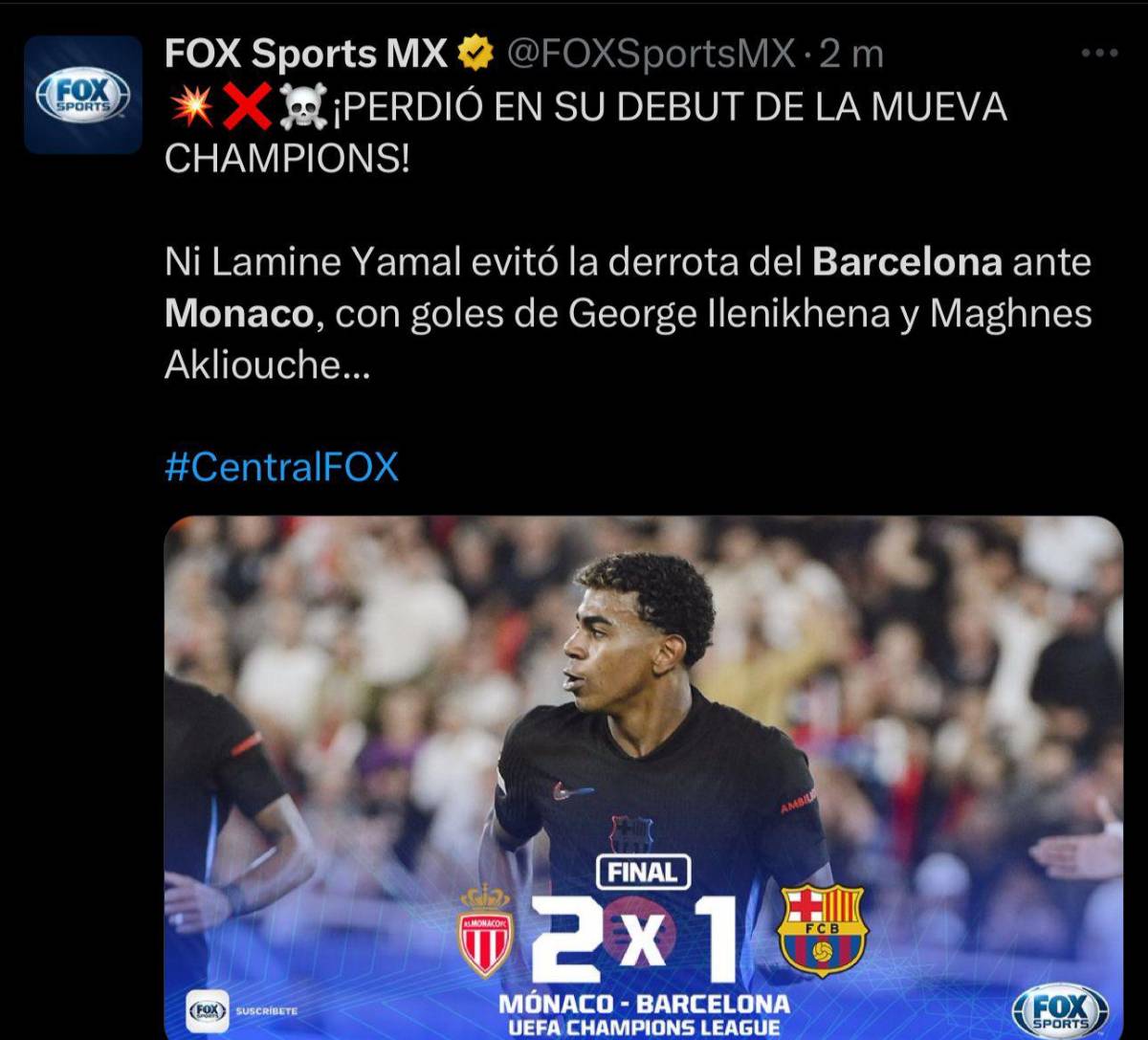 “Aparecen los fantasmas” “De vuelta a la tierra”: la reacción de la prensa tras la caída del Barca ante Mónaco en Champions