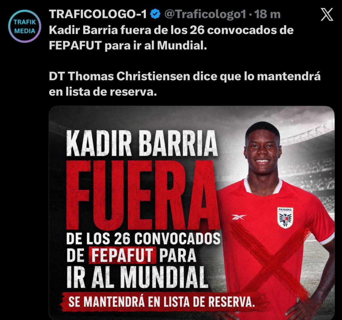 En Panamá explotan contra Christiansen tras lista del Mundial: No lo perdonamos