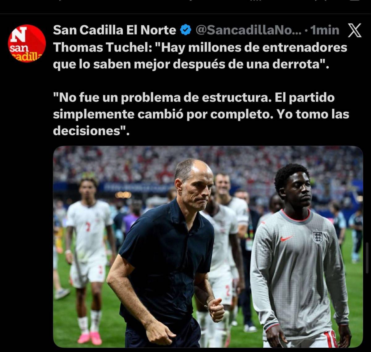 Debe renunciar hoy: Rooney y la prensa inglesa no perdonan a Thomas Tuchel