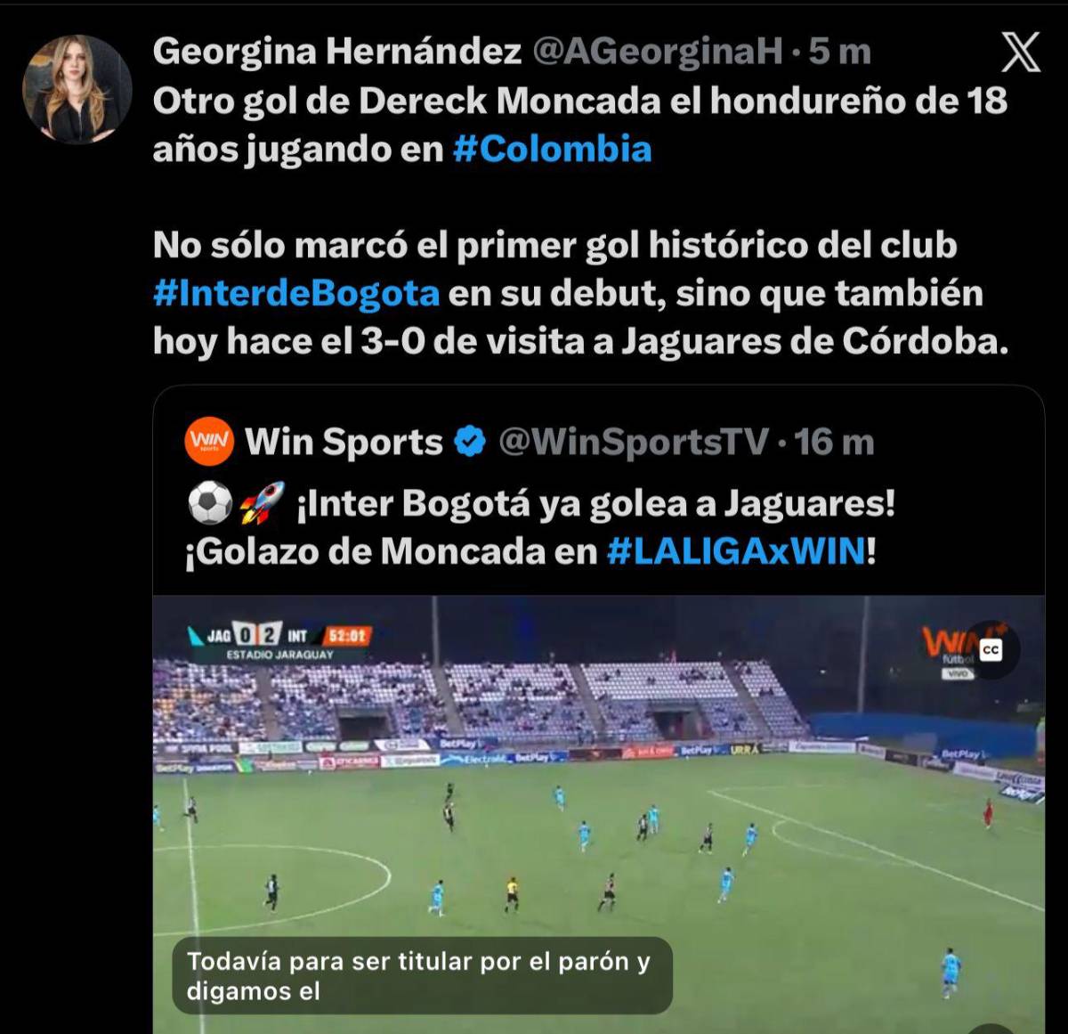 Tiene todo para dominar en Colombia Clase de fichaje: la prensa reacciona al segundo gol de Dereck Moncada