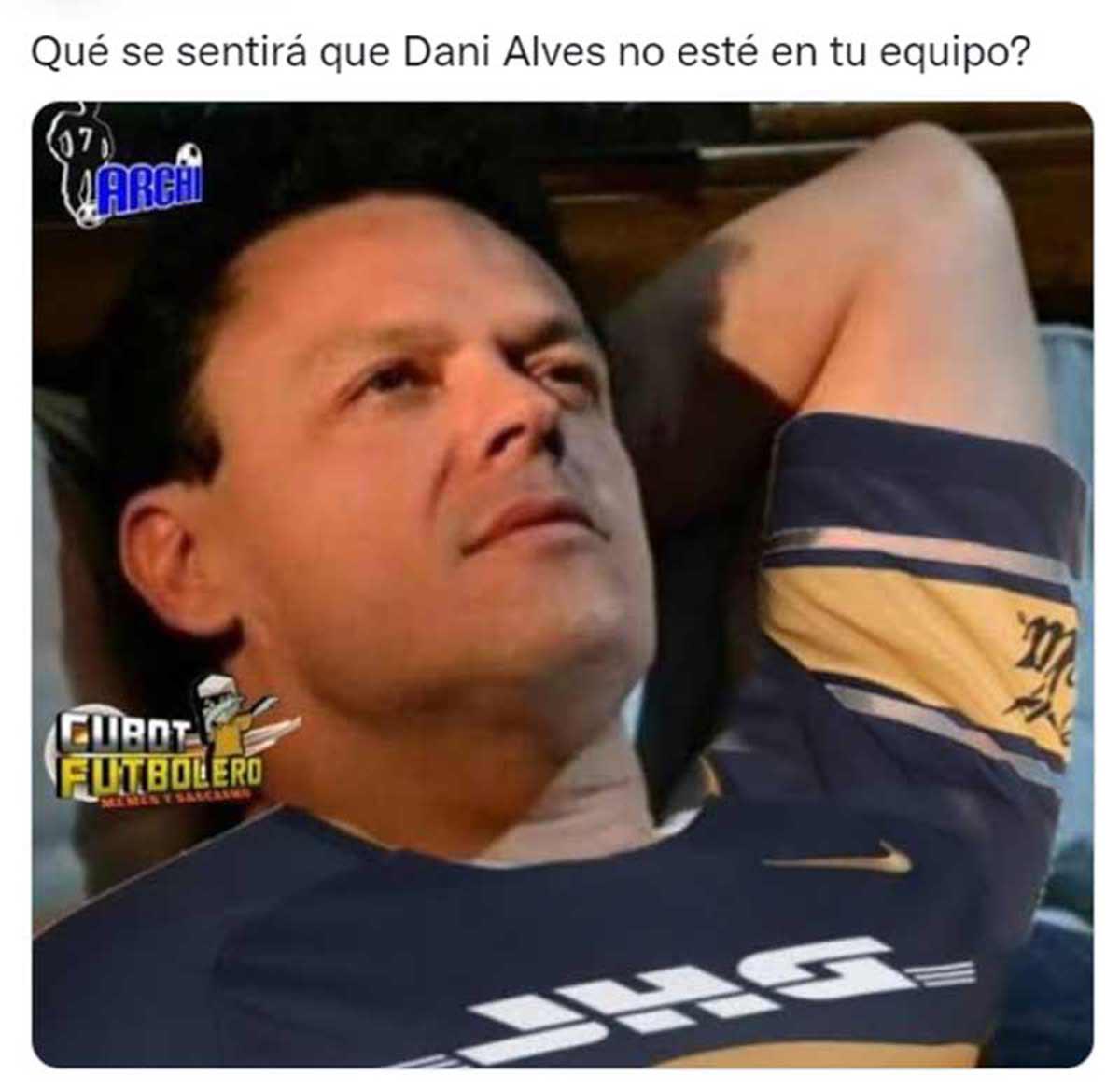El “hombre de la máscara de plata”: los imperdibles memes del fichaje de Dani Alves a Pumas de la Liga MX