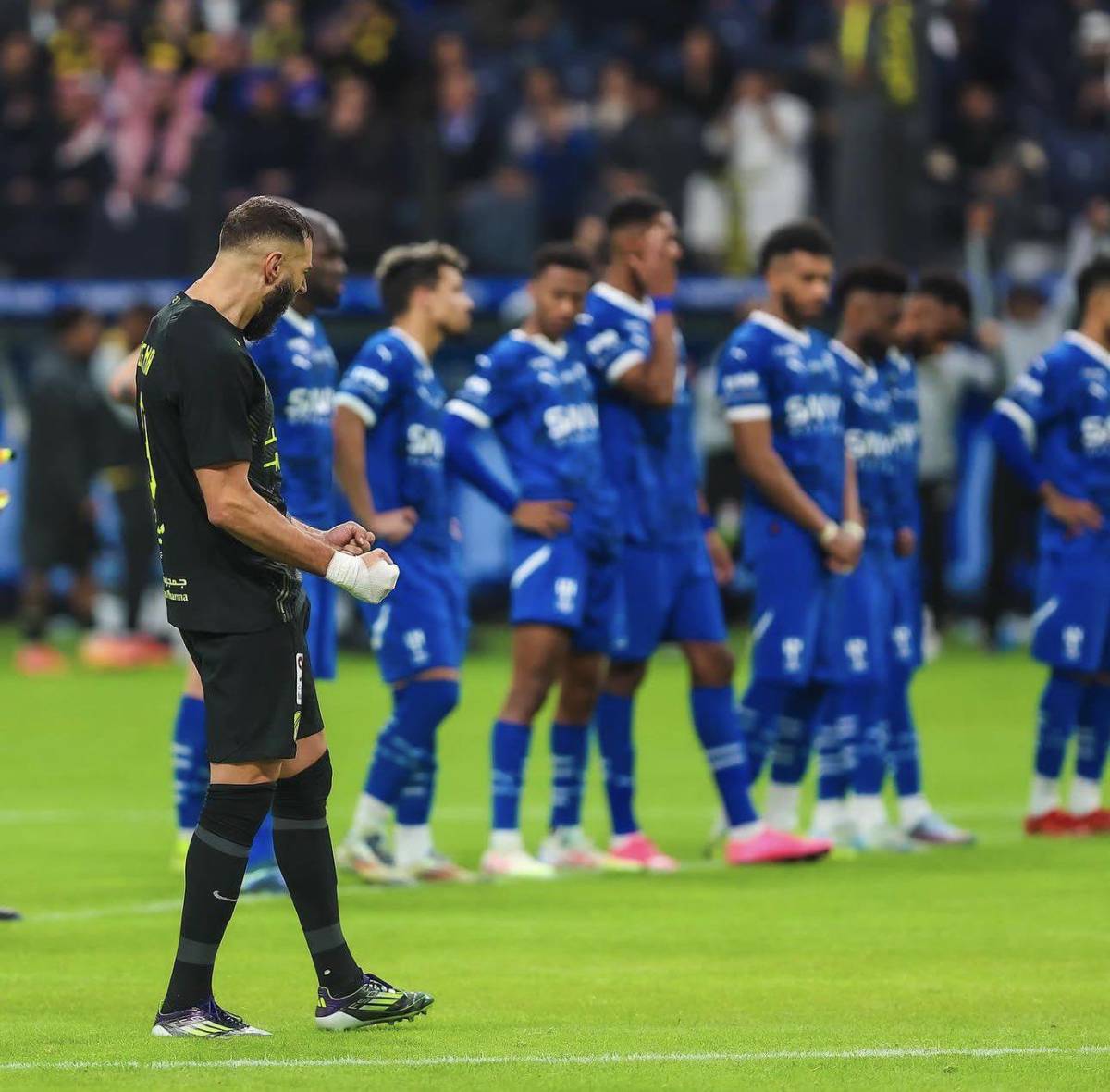 Este mensaje dejó sobre Mbappé: Benzema visitó al Real Madrid para animar su pase a la final de la Supercopa de España