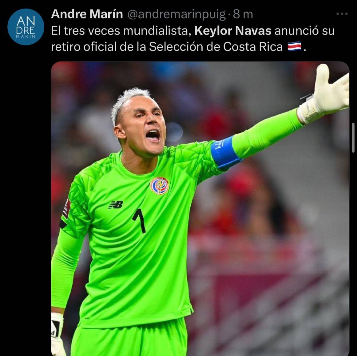 Sergio Ramos envía mensaje y en Panamá lanzan duro: las reacciones tras el retiro de Keylor Navas de la Selección de Costa Rica