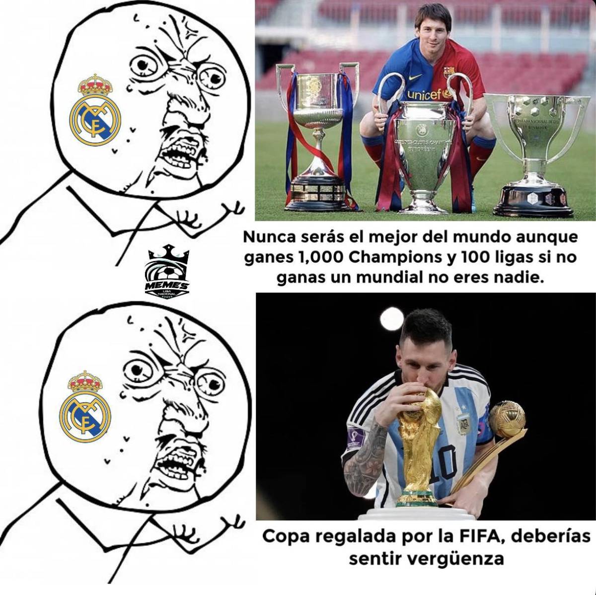Messi gana un nuevo The Best y los memes hacen pedazos a los de Real Madrid y Cristiano Ronaldo