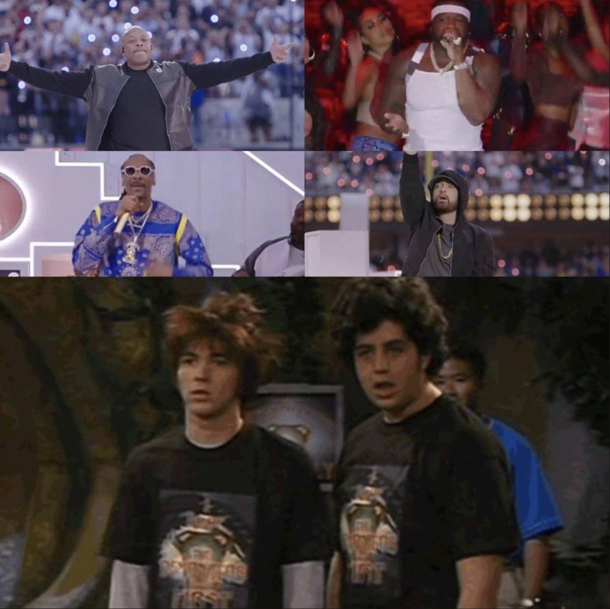 ¡Destruyen a 50 Cent y Snopp Dogg! Los mejores memes que dejó el show de medio tiempo del Super Bowl 2022