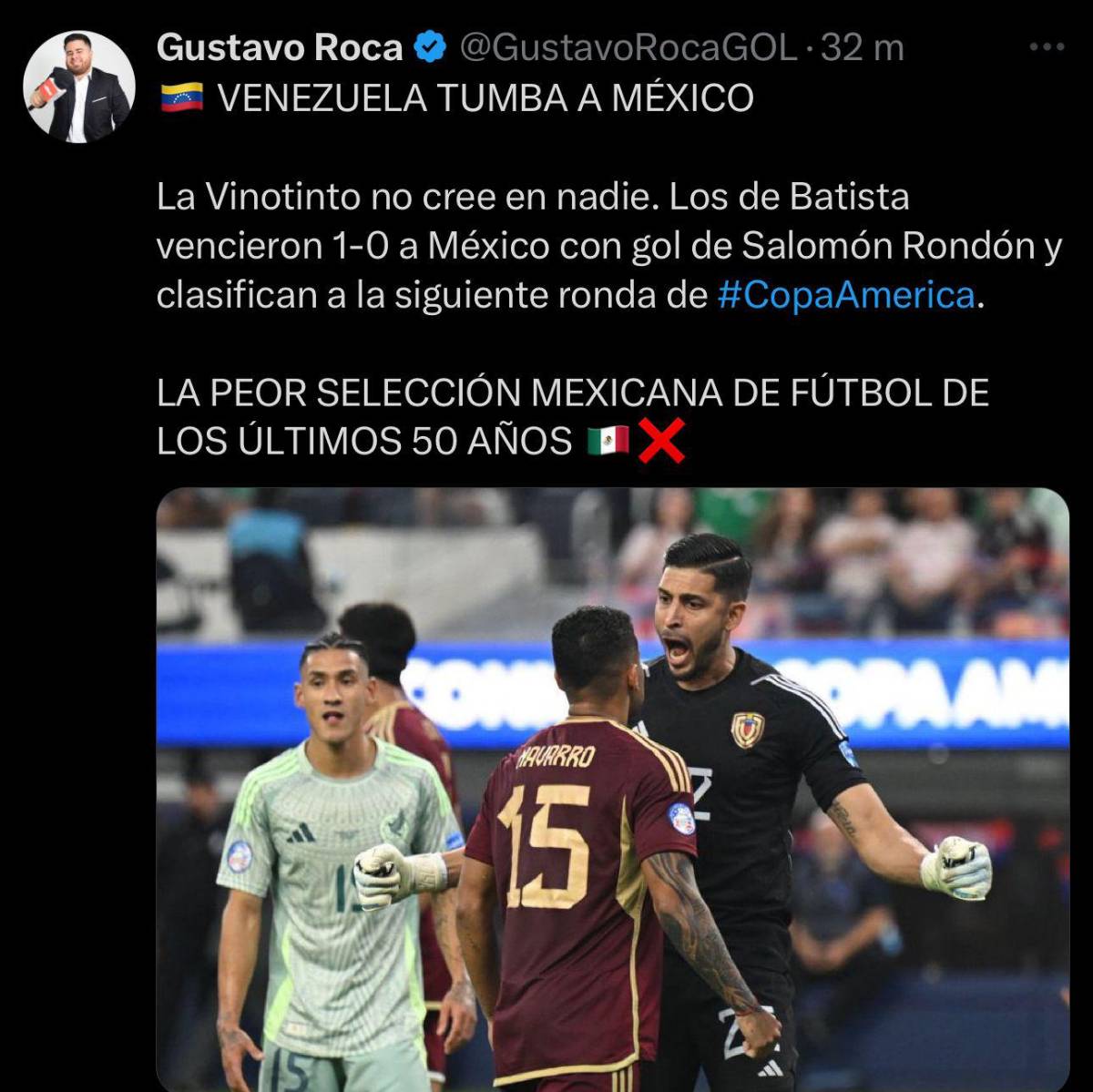 Faitelson y la prensa reacciona a la derrota de México ante Venezuela en la Copa América: “Somos una porquería”