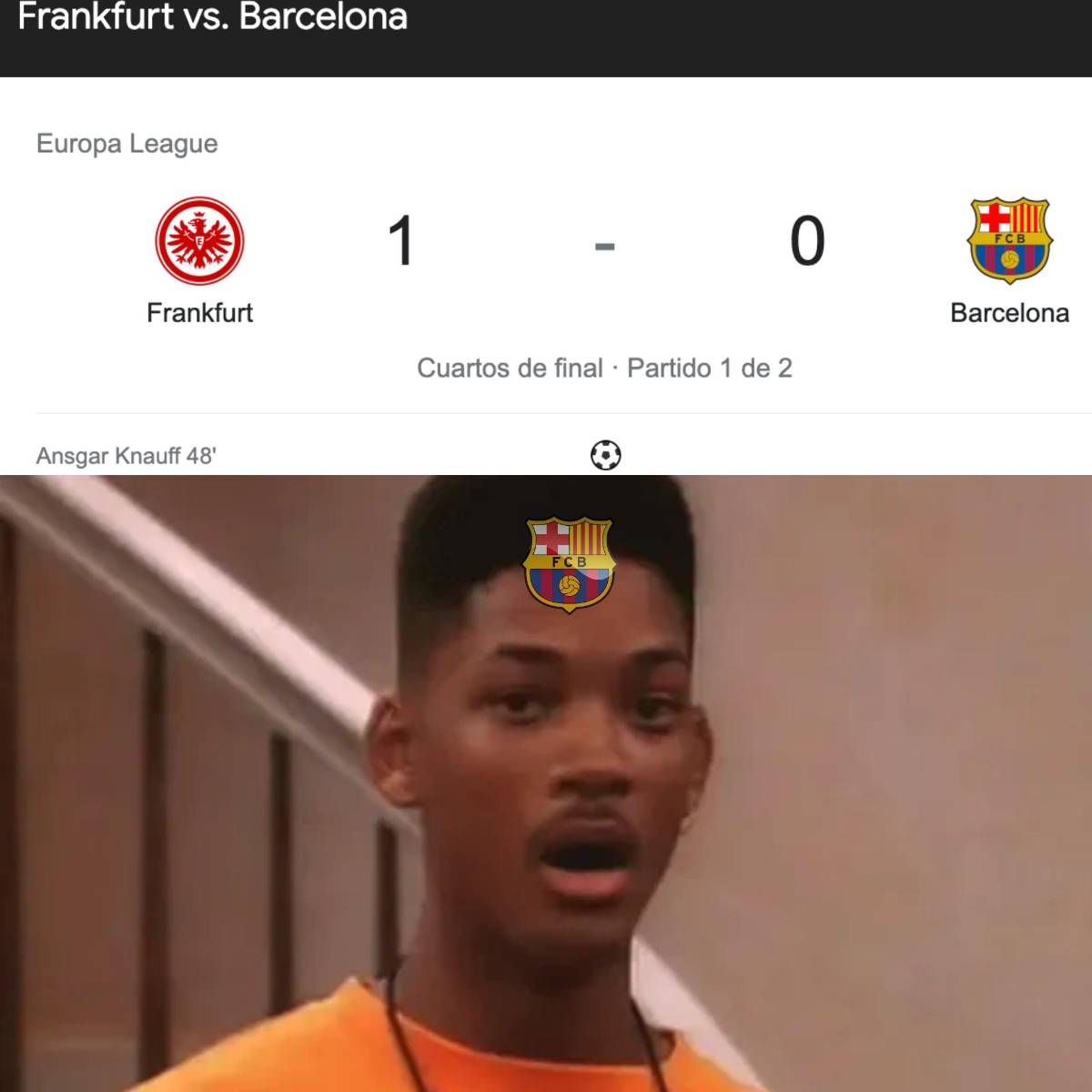 Los jocosos memes que dejó el empate de Barcelona contra el Eintracht Frankfurt: No perdonan a la Xavineta