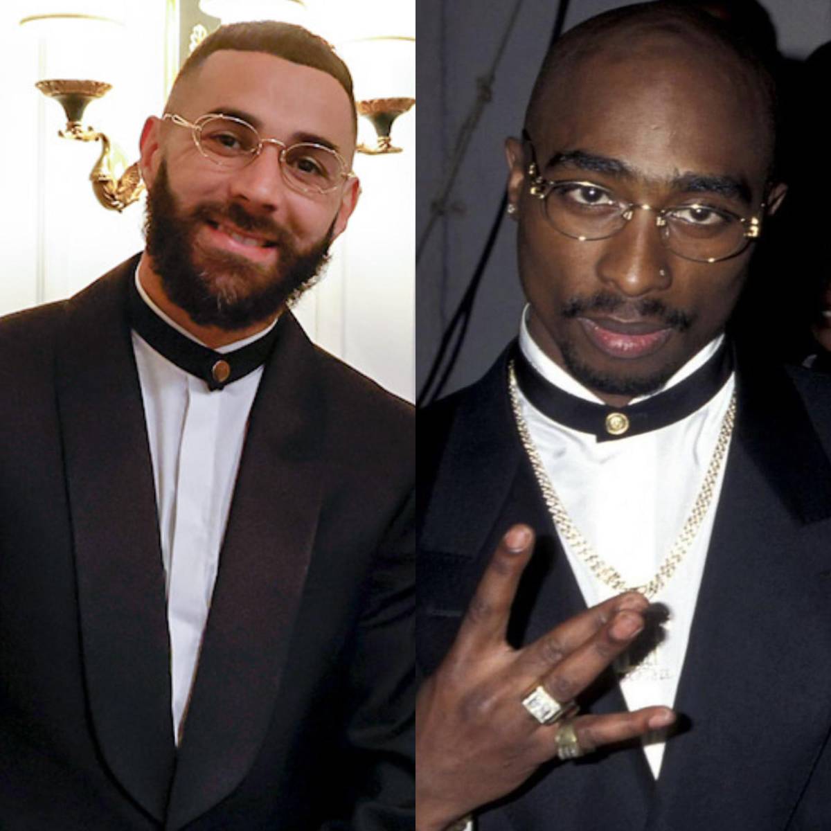 Balón de Oro: La inspiración del atuendo de Benzema, sorpresivo invitado especial y así captaron a Karim junto a Lewandowski