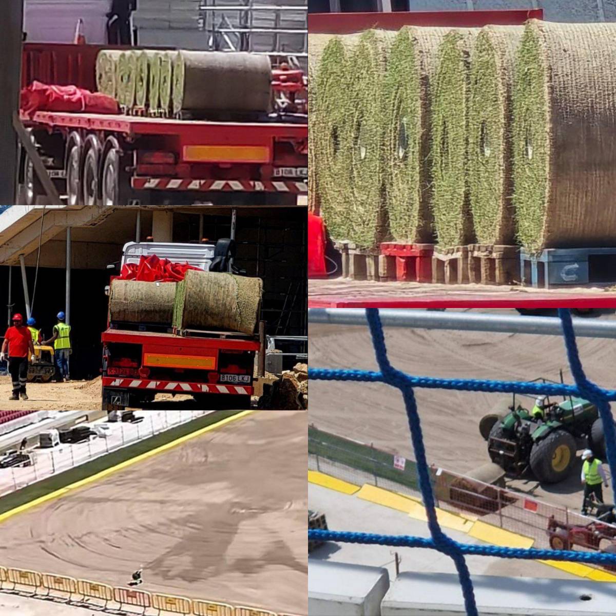 Barcelona dio un paso grande: el césped se instala en el nuevo Camp Nou y así va quedando el mejor estadio del mundo