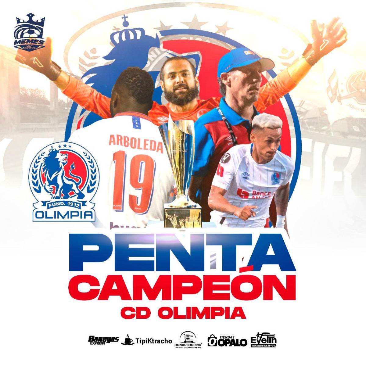 ¡No perdonan! Los memes destrozan a Olimpia y a Pedro Troglio tras el título de Motagua en la Liga Nacional de Honduras