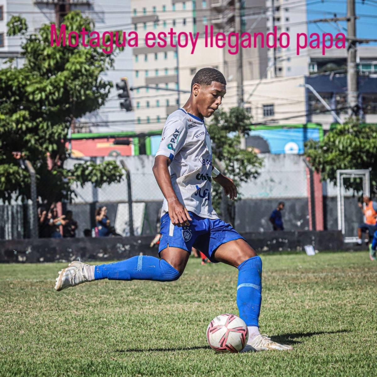 Riquelme, el joven brasileño que anhela jugar con la Selección de Honduras