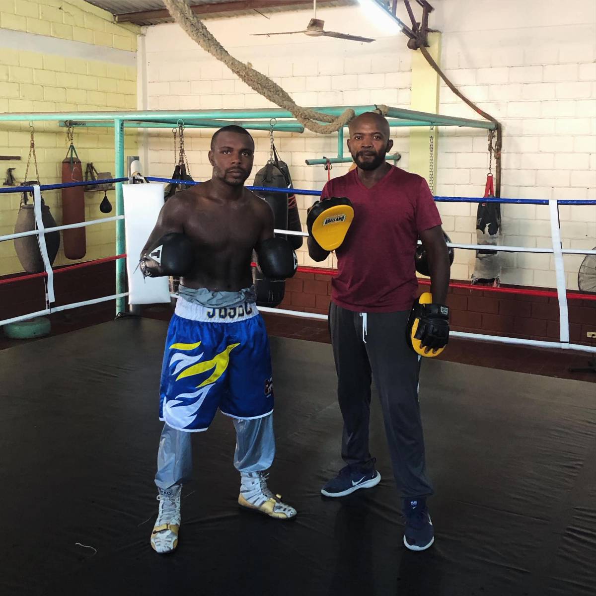 Imágenes rumbo a la cárcel: Escorpión Ruiz se estaba preparando para volver al ring