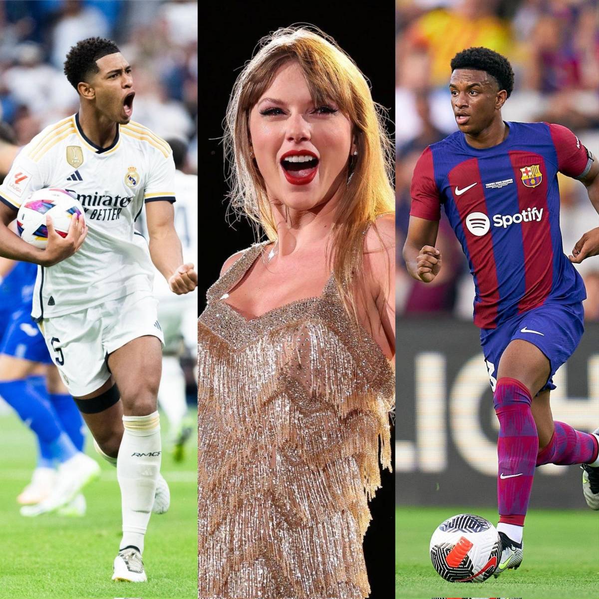Jugador de Barcelona se metió con Taylor Swift y por este motivo perdería el premio Golden Boy: Bellingham arrasa