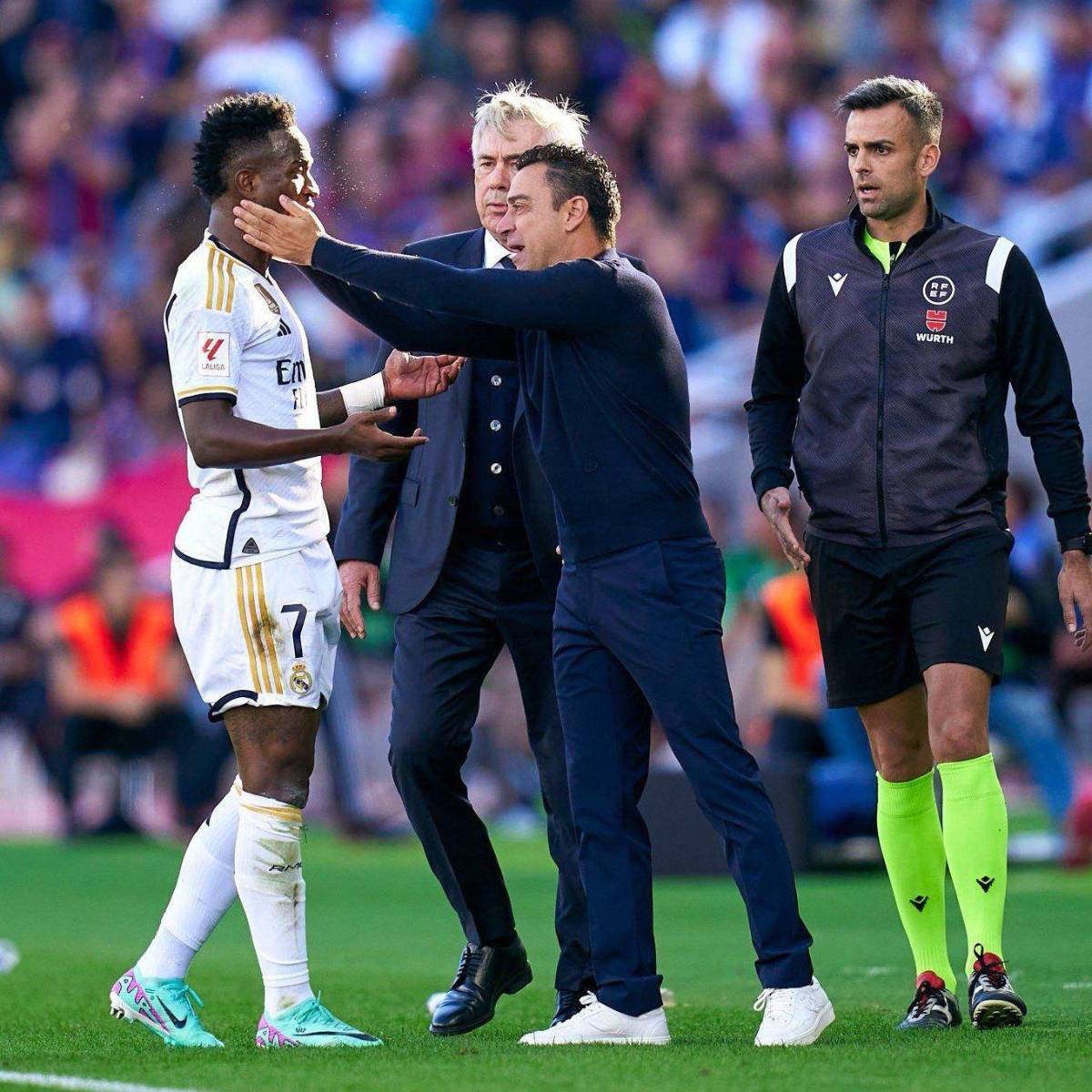 El mensaje de Haaland a Bellingham, lo que dijo Xavi a Vinicius y el festejo de Real Madrid tras ganar a Barcelona