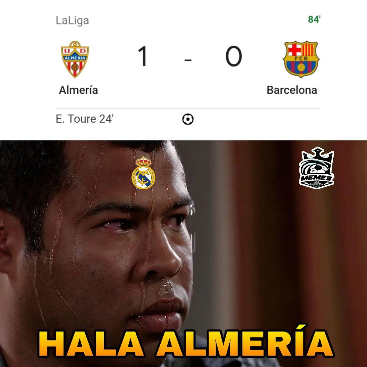 Los memes hacen pedazos al Barcelona por no aprovechar la oportunidad que Real Madrid le dejó en la Liga Española
