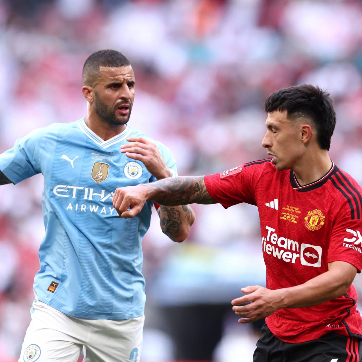 Alocado festejo del United, el motivo de la frustración de Pep Guardiola y Garnacho iguala a Cristiano Ronaldo en FA Cup