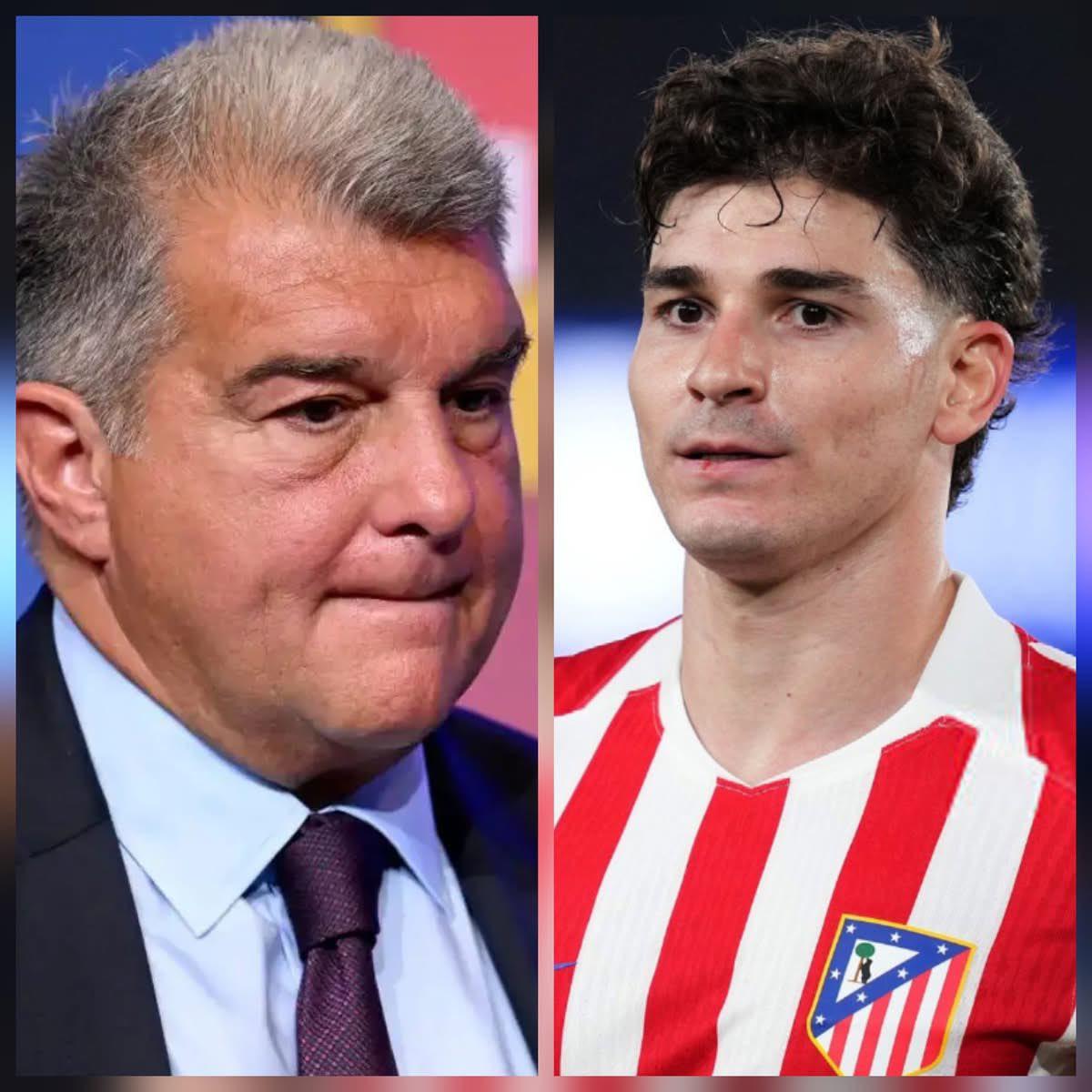 Descartan fichar a Julián Álvarez y filtran el plan del Barcelona que Atlético ya sabe