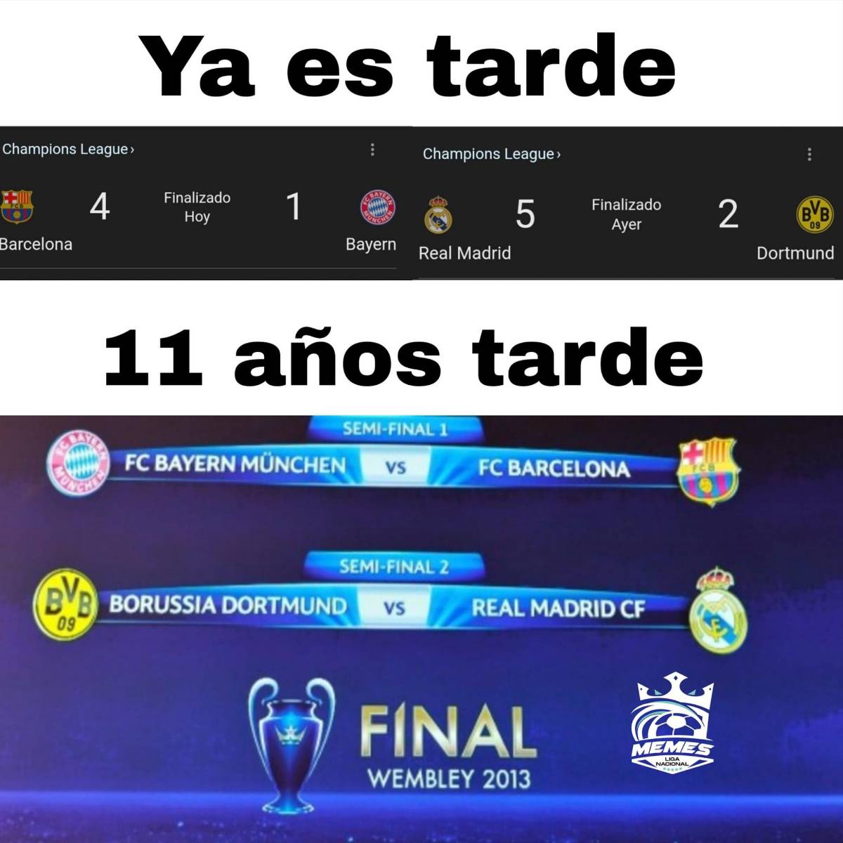 Los memes de la goleada del Barcelona al Bayern en la Champions: ¡burlas al Real Madrid!