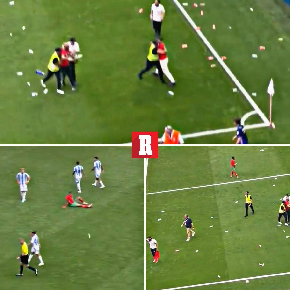 Juegos Olímpicos París 2024: Marruecos explotó por los 15 minutos añadidos y jugadores de Argentina salen huyendo
