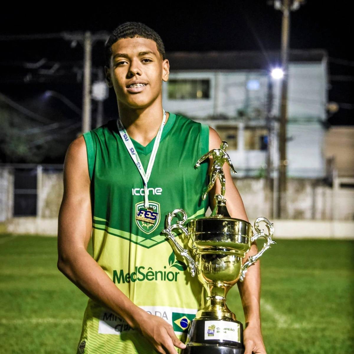 El joven brasileño que le gustaría jugar para la Selección de Honduras y su padre dejó su sello goleador en tierras catrachas