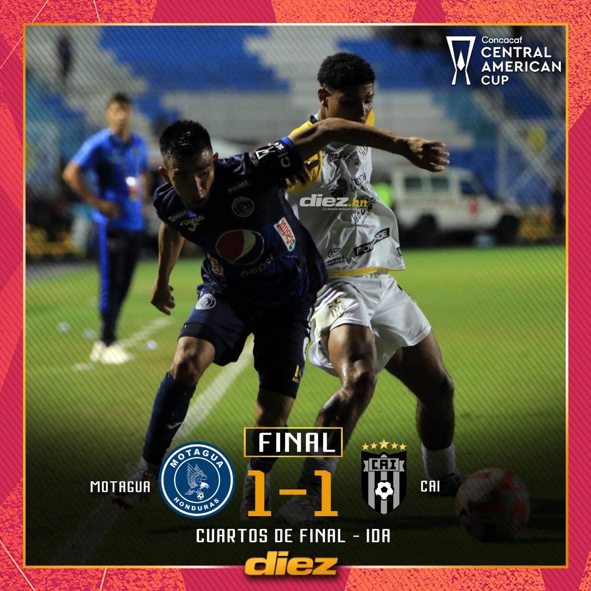 ¿Fue todo para Motagua? Periodistas reaccionan por el nuevo empate que sacó el CAI de Panamá en el Nacional