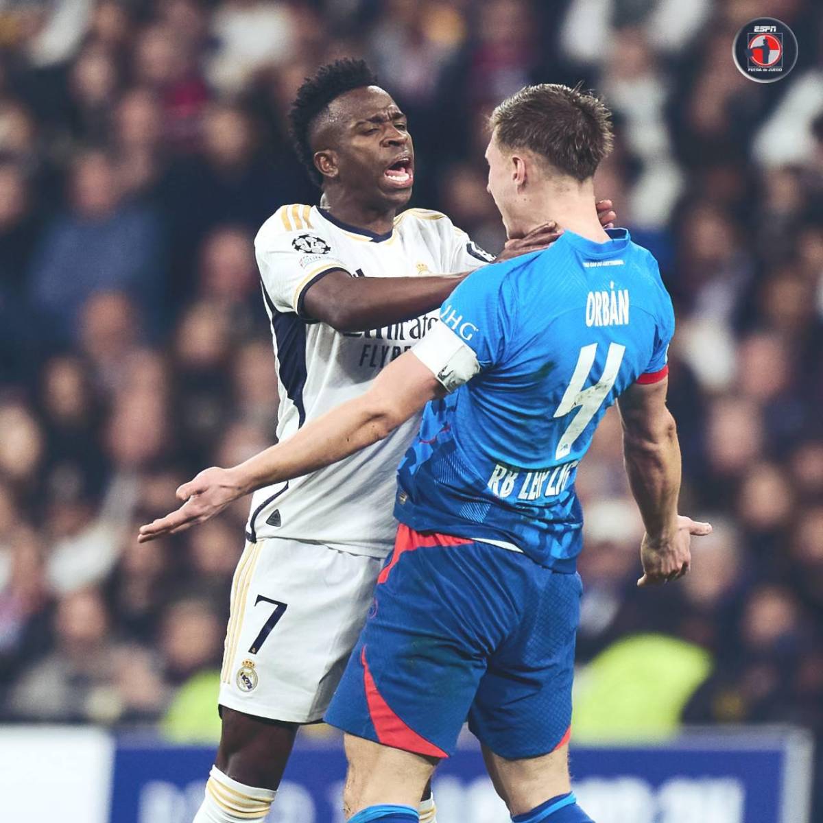 La polémica y dedicatoria de Vinicius; petición a Bellingham y la fea lesión que tuvo jugador del City en Champions League