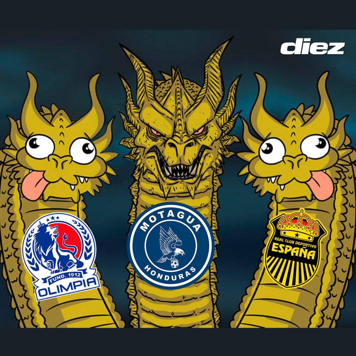 ¡Se acordaron de Olimpia! Los divertidos memes que dejó la clasificación del Motagua en la Champions de Concacaf