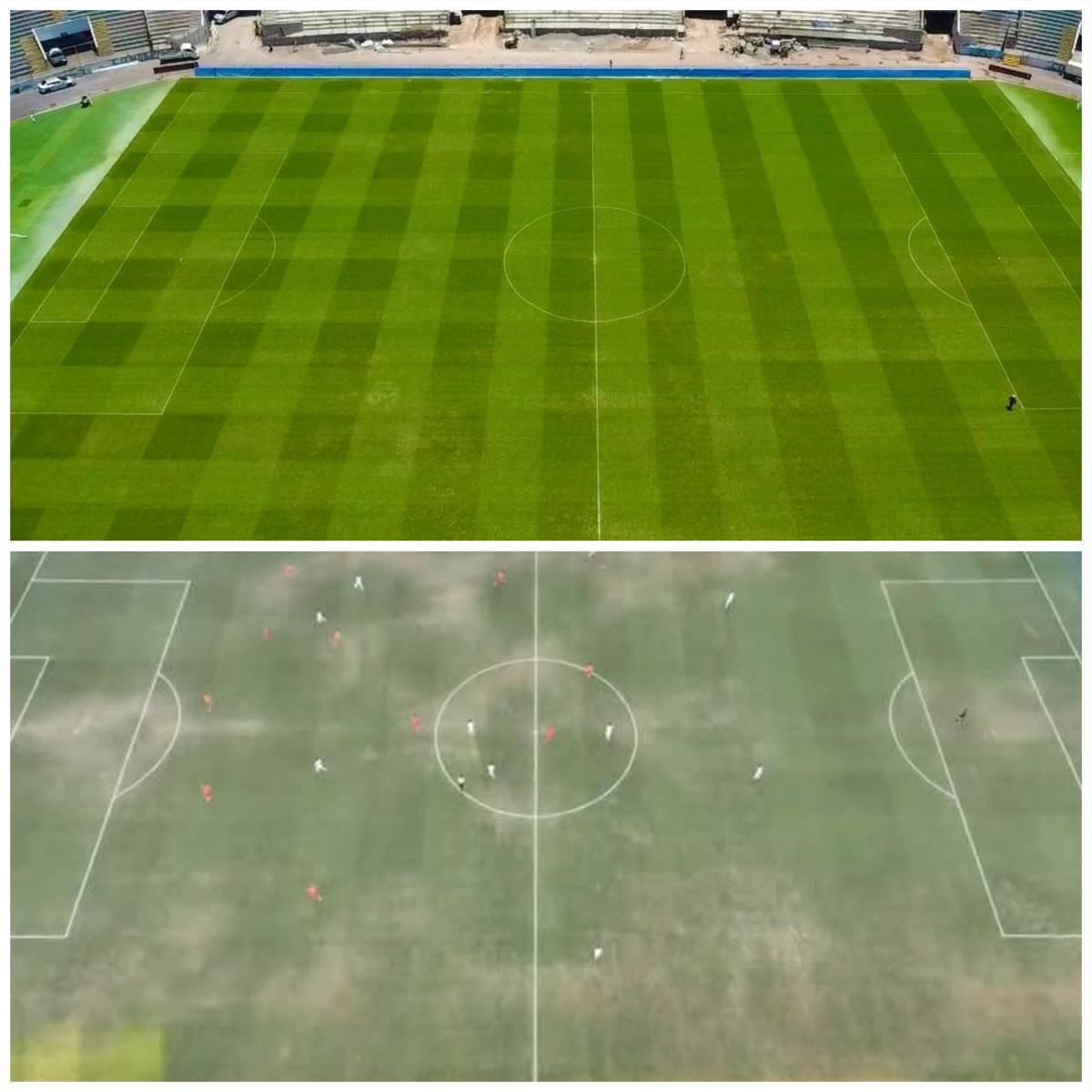 ¡Listo para recibir al público en sol centro! El estadio Nacional Chelato Uclés luce imponente