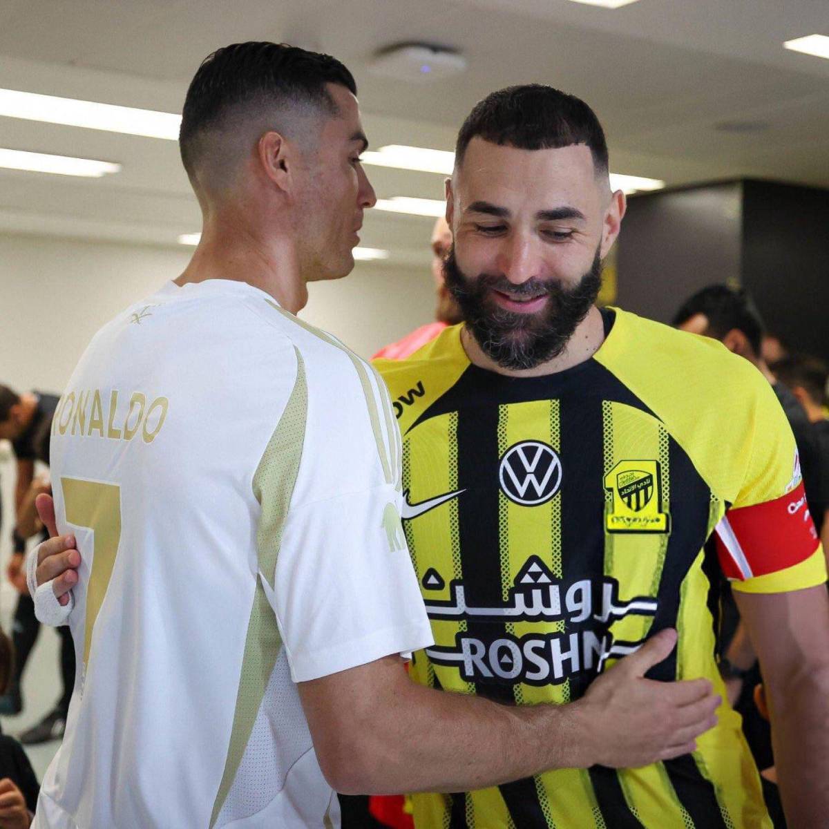 Cristiano Ronaldo recibe duro golpe de Benzema, la bronca de Karim con Otávio y lo que hizo CR7 para detenerlos