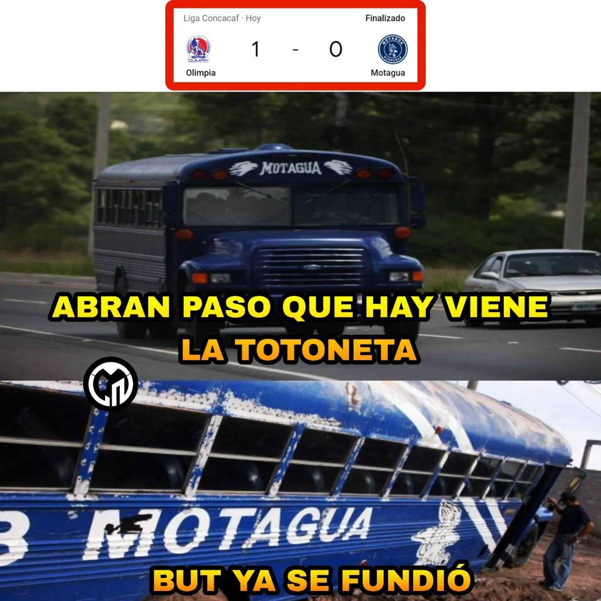 ¿Y la Totaneta? Los crueles memes que hacen pedazos a Motagua tras quedar fuera de Concacaf ante Olimpia