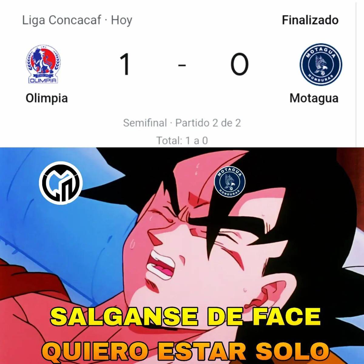 ¿Y la Totaneta? Los crueles memes que hacen pedazos a Motagua tras quedar fuera de Concacaf ante Olimpia