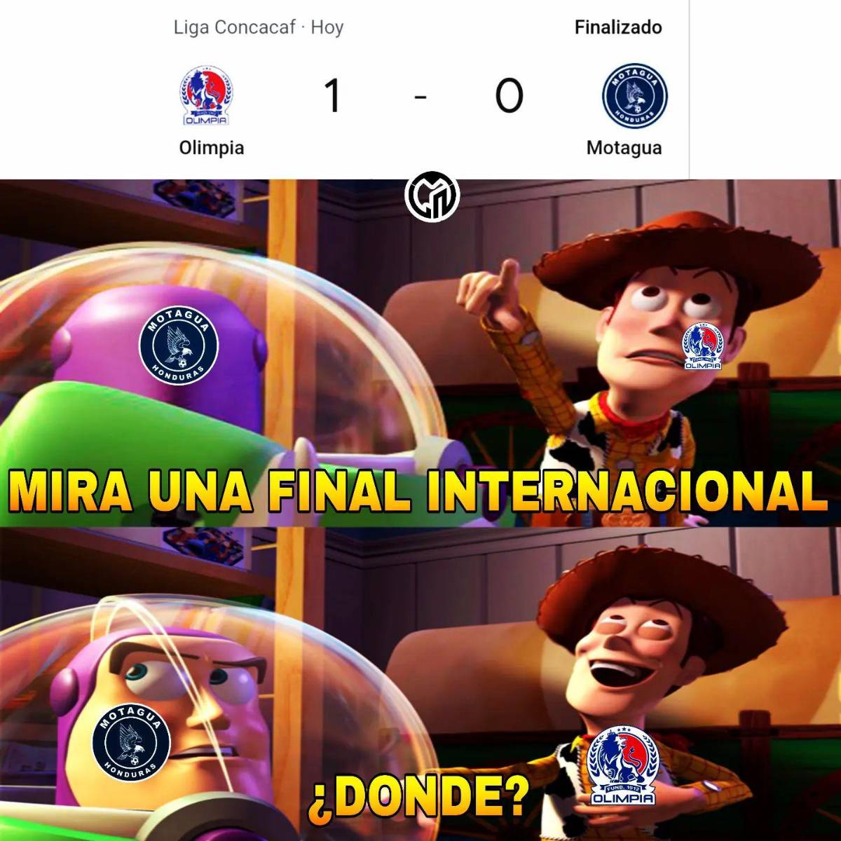 ¿Y la Totaneta? Los crueles memes que hacen pedazos a Motagua tras quedar fuera de Concacaf ante Olimpia